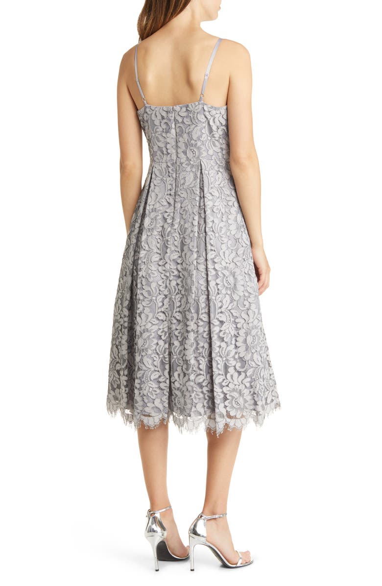 Eliza J Lace Overlay Dress, Alternate, color,