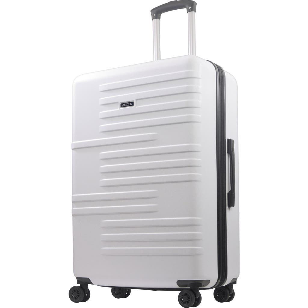 American Dreamliner 30" Hardside Luggage with Expansion in White  product