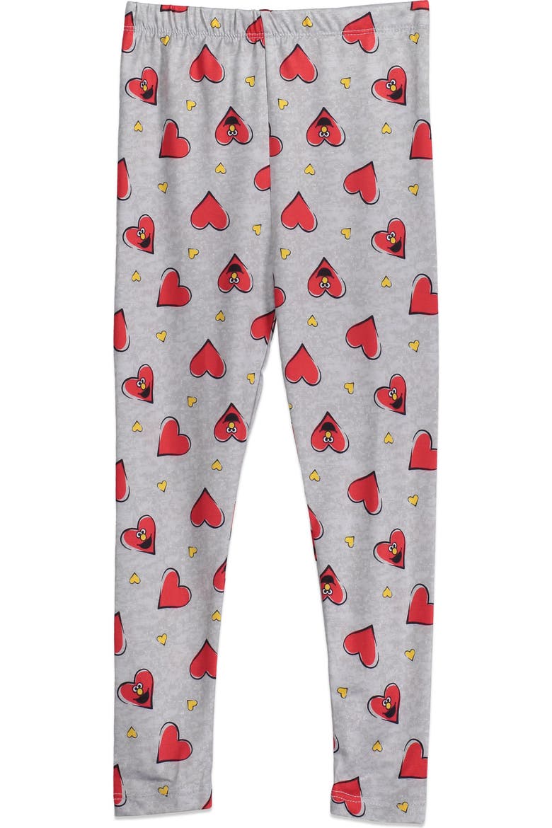 2-Piece Fleece Hoodie and Leggings Set, Alternate, color, Red Elmo