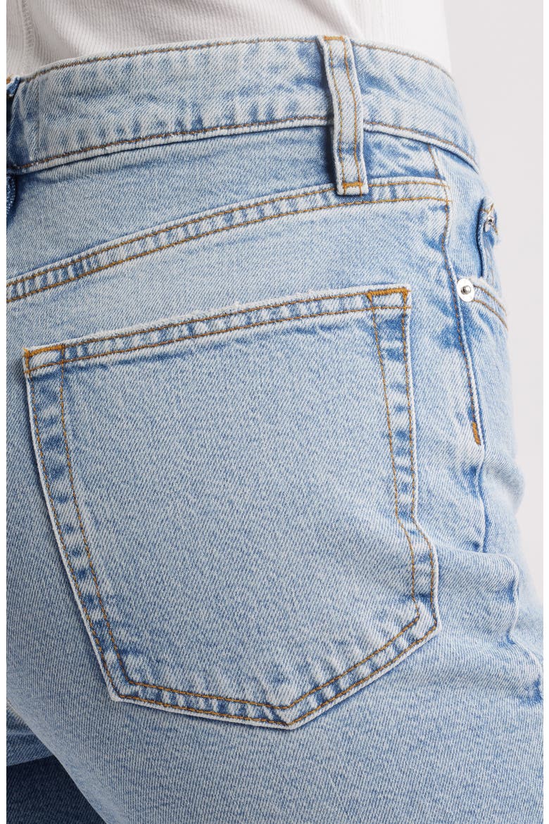 The Pixie Ruler High Waist Straight Leg Jeans, Alternate, color, DOLLY