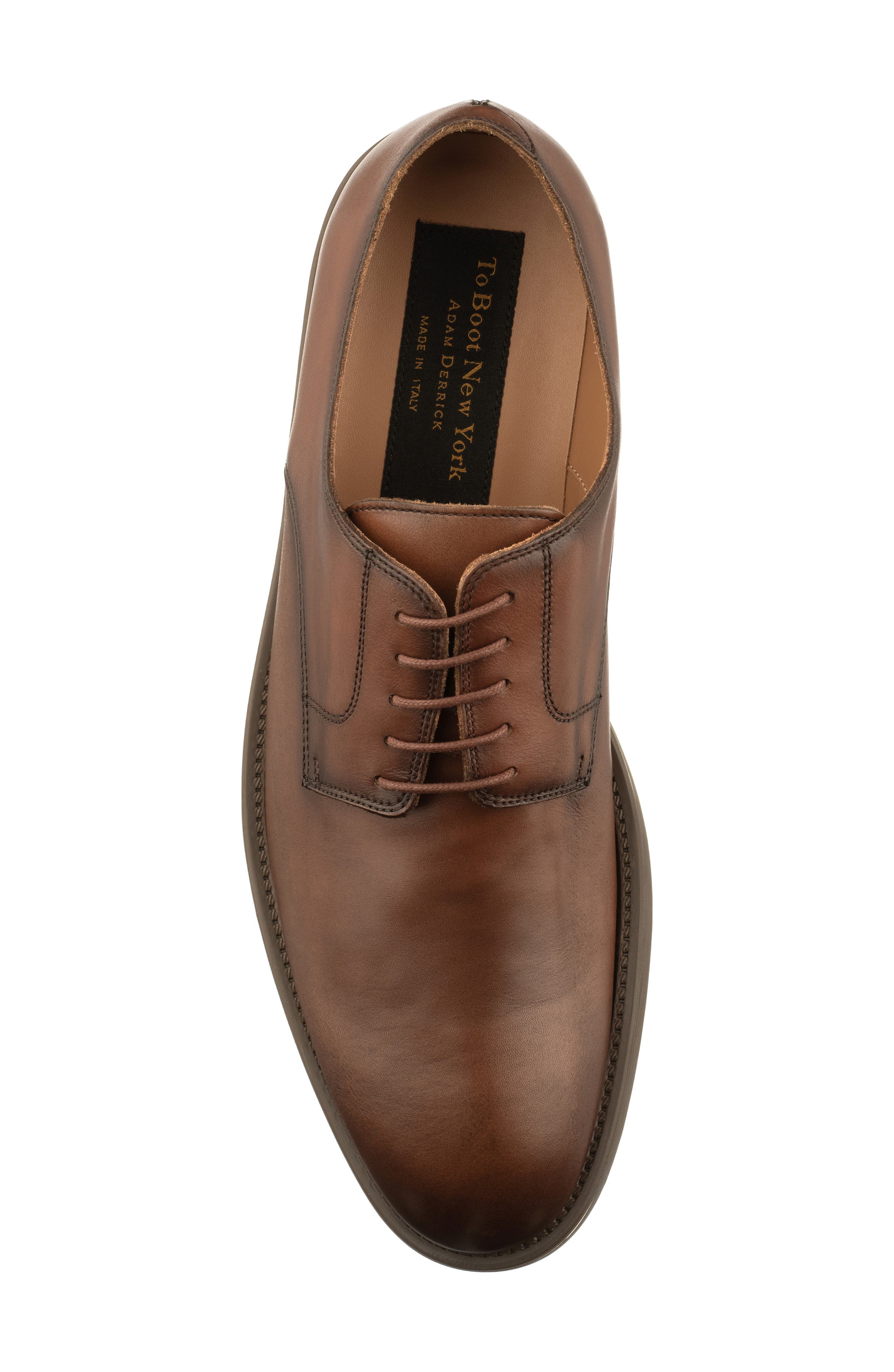 TO BOOT NEW YORK Dustin Derby, Alternate, color, Cognac