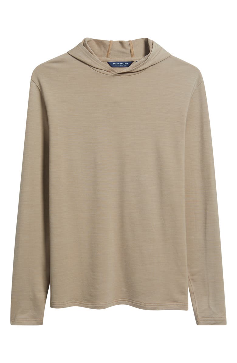 Peter Millar Crown Crafted Excursionist Flex Merino Wool Blend Hoodie, Main, color,