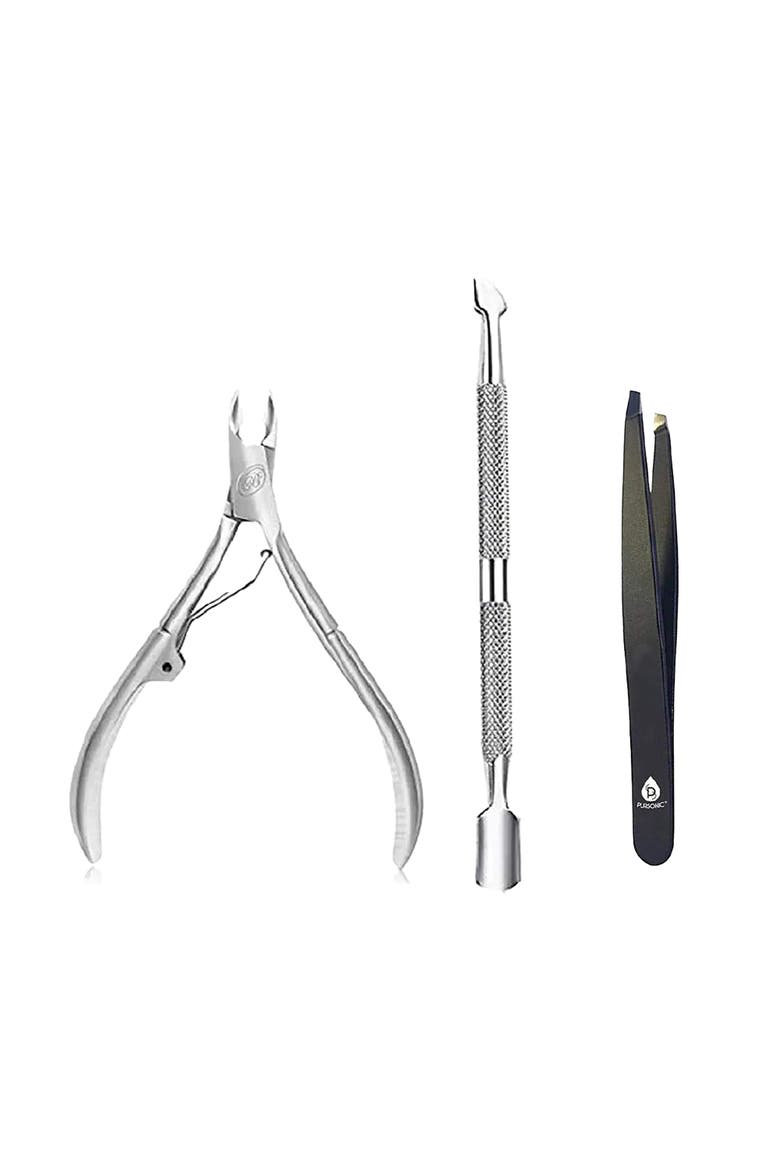 Slant Tweezer & Manicure/Pedicure Kit, Main, color, Multicolor