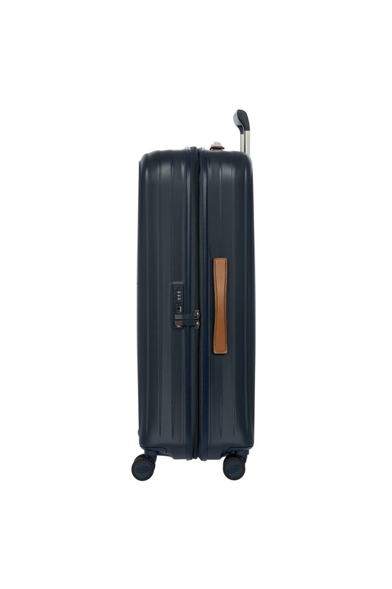 Taormina Hardside Expandable 30" Large Checked Spinner Luggage, Alternate, color, Blue