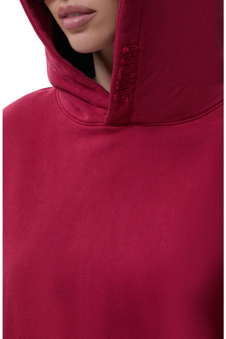 Blake Cotton Hoodie, Alternate, color, RIO RED