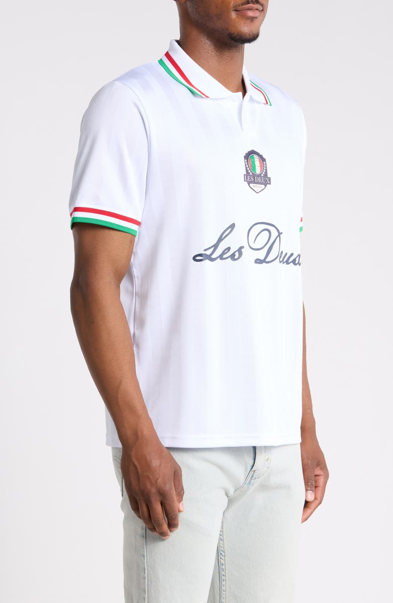 Les Deux Italy Football Jersey, Alternate, color, Light Ivory