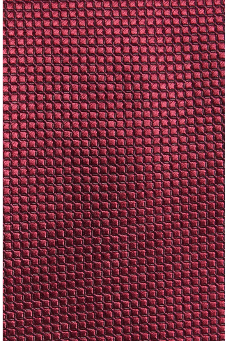 Solid Silk Tie, Alternate, color, WINE