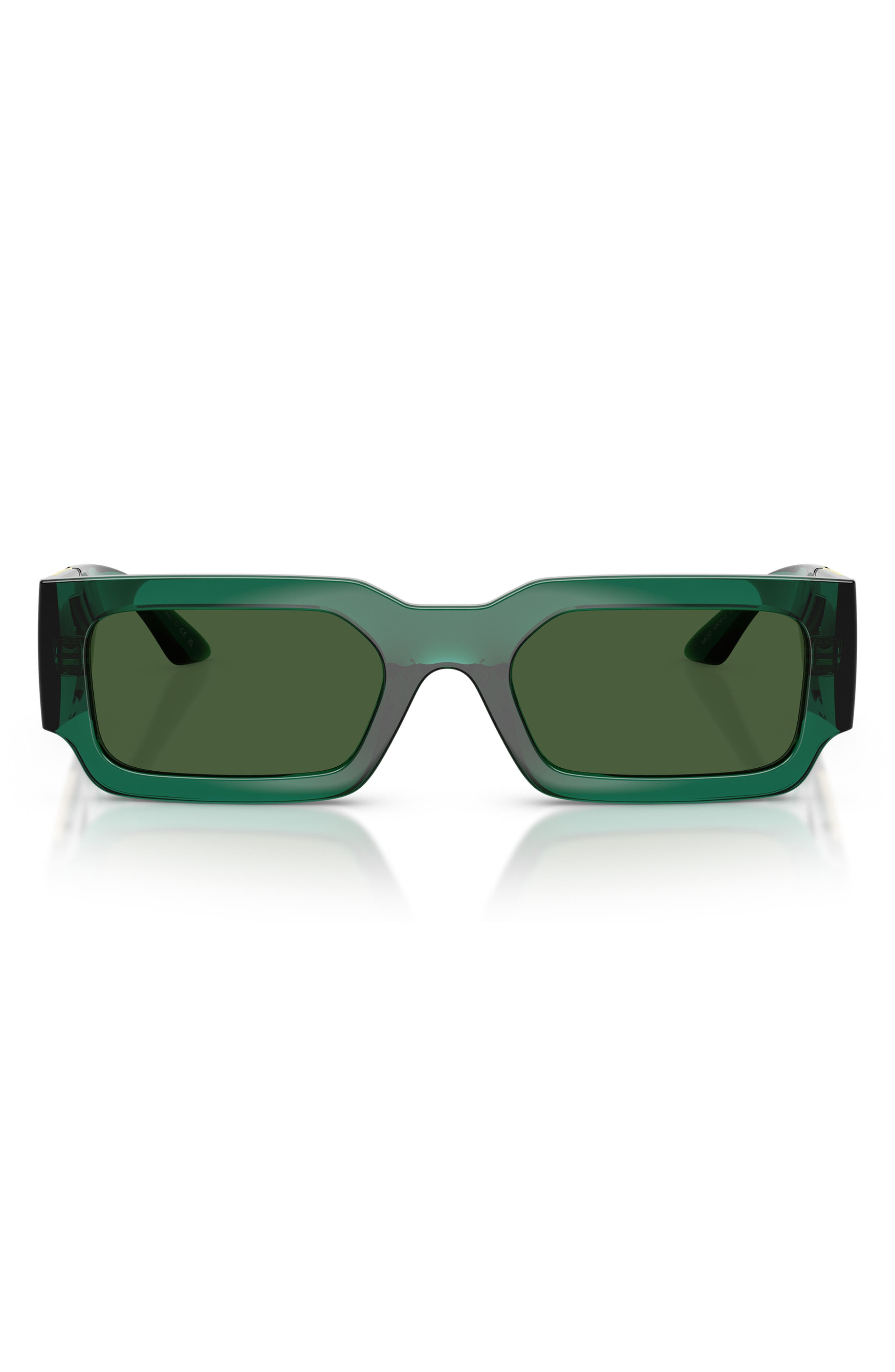 TRANSPARENT GREEN / DARK GREEN