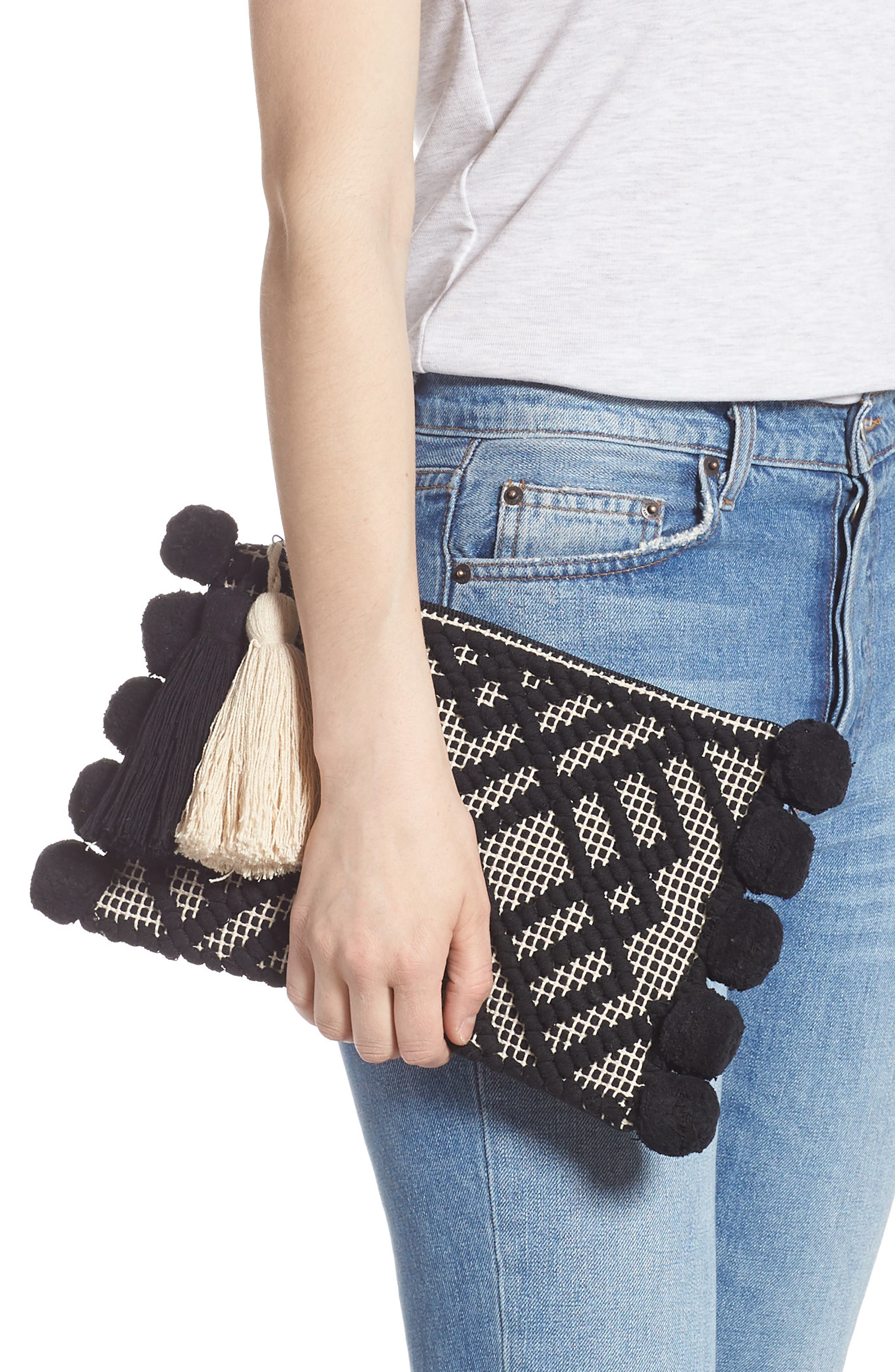 Shiraleah Willa Zip Pouch Bag, Alternate, color, 