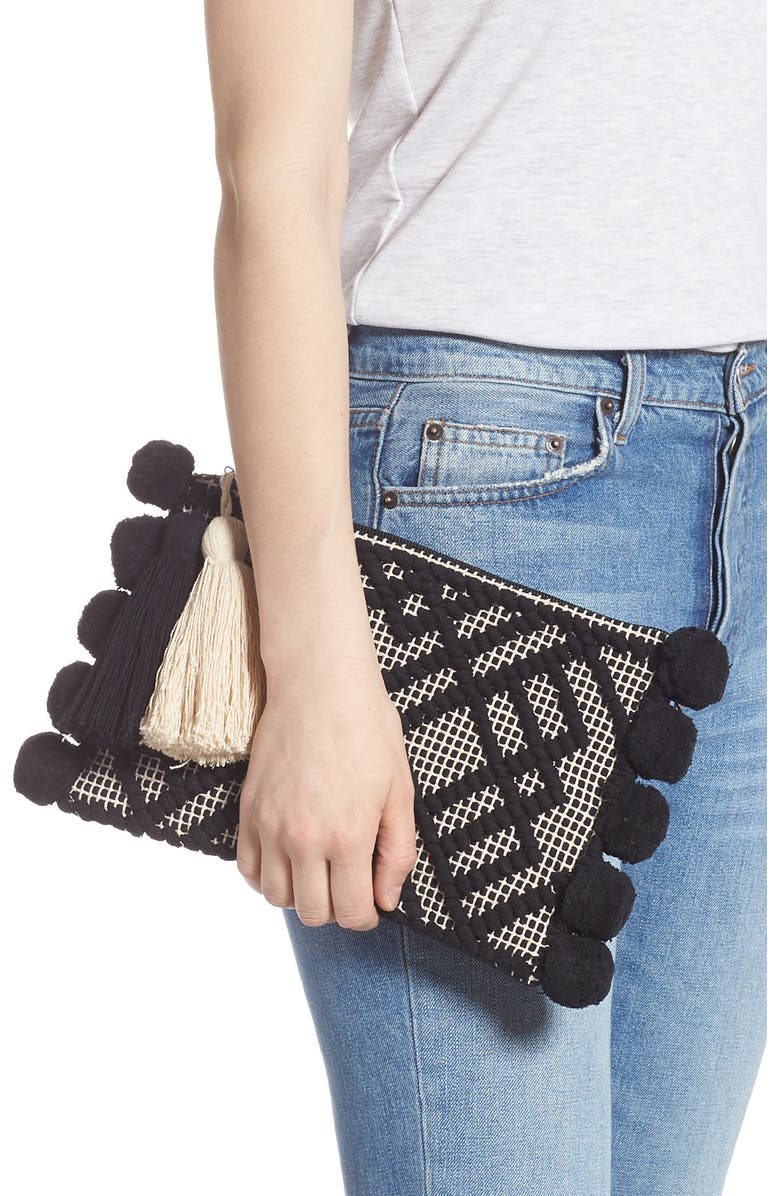 Shiraleah Willa Zip Pouch Bag, Alternate, color,