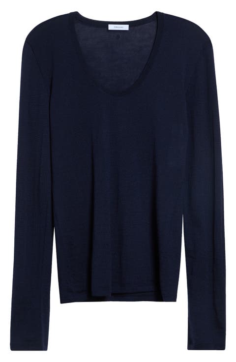 Virgin Wool V-Neck Sweater