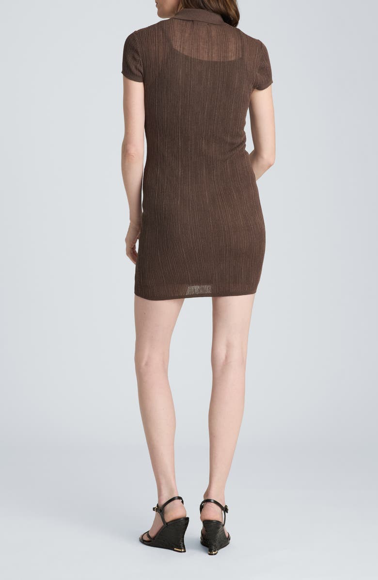 Kenneth Cole Variga Crinkle Sheath Minidress, Alternate, color, 