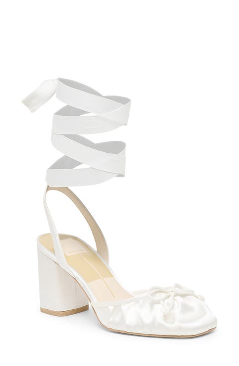 Tisha Ankle Wrap Pump (Women)