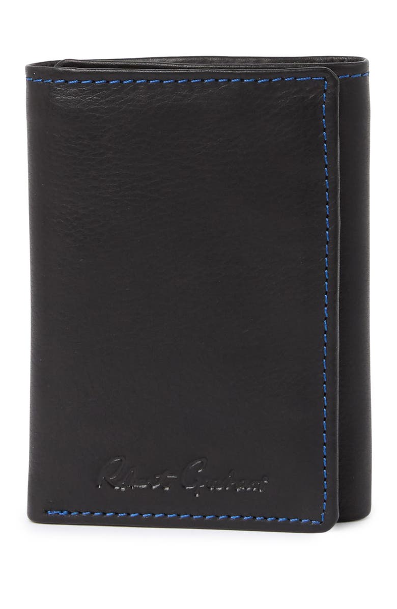 Robert Graham Joan Miro Trifold Leather Wallet, Main, color,