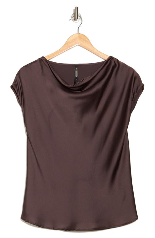 Shop Renee C Cowl Neck Cap Sleeve Top