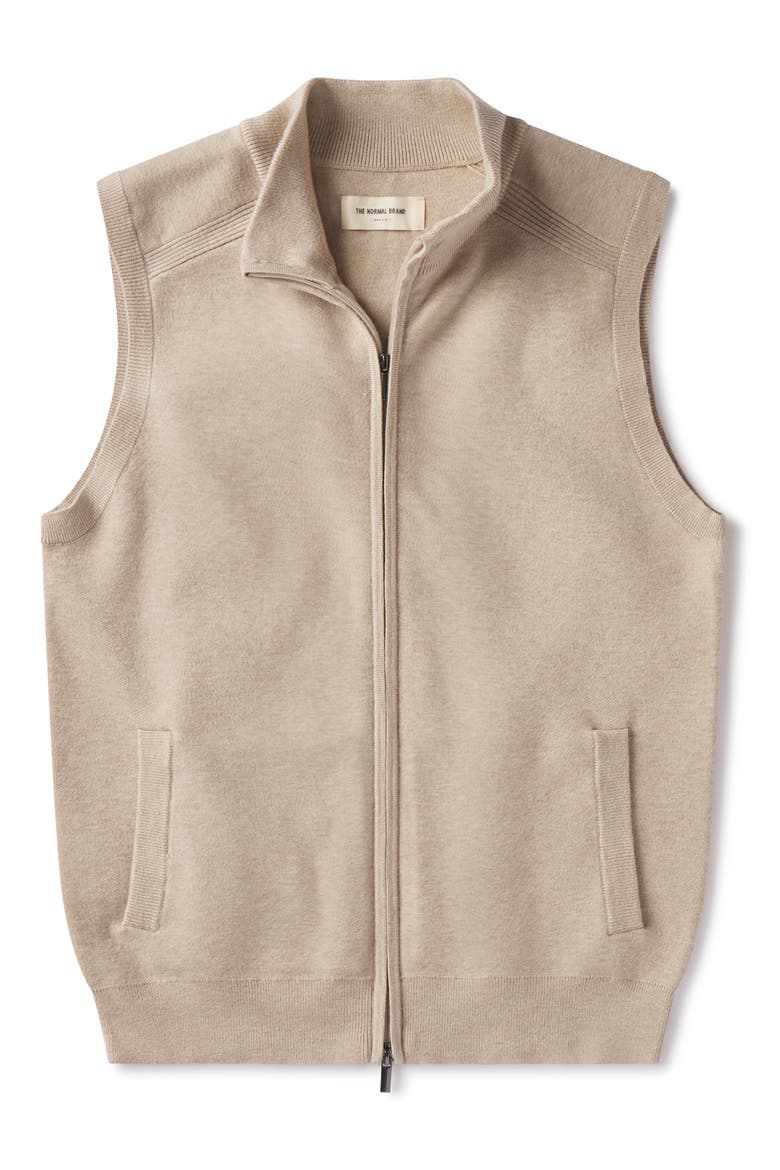 Coopers Landing Sweater Vest, Alternate, color, OATMEAL