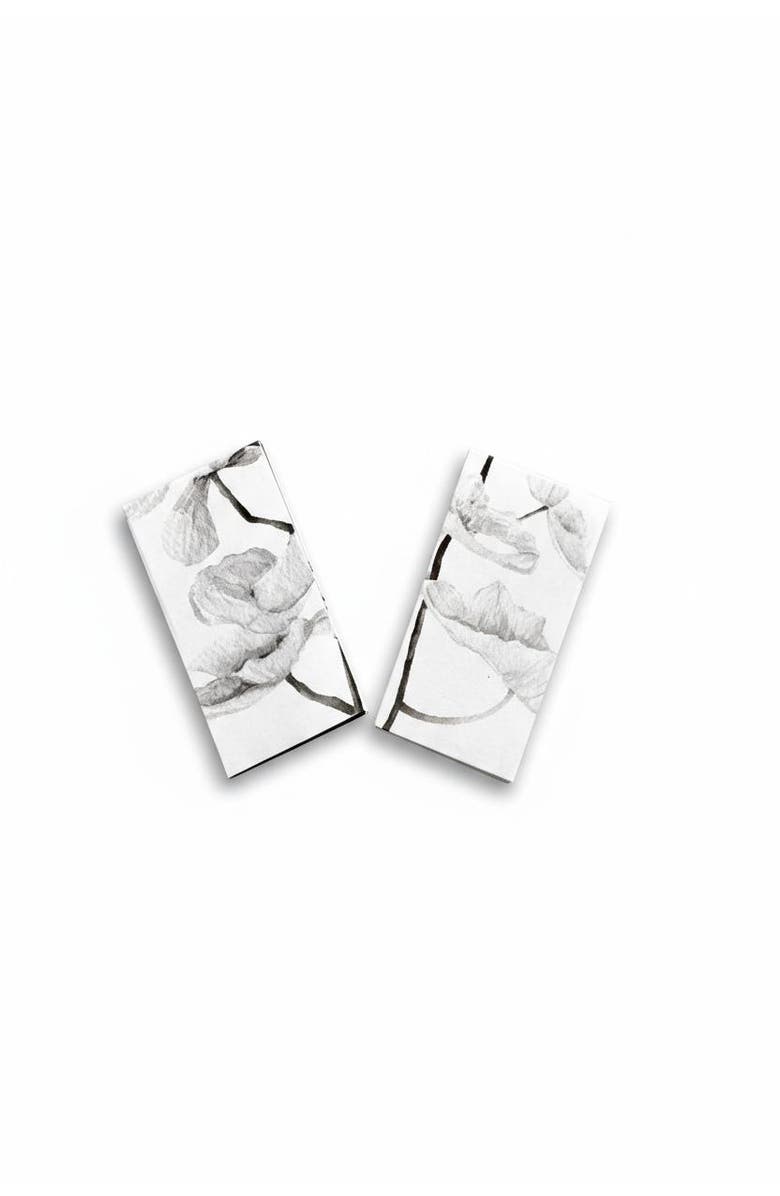 Aerangis Collectible Hand-illustrated Long Stem Matchbooks, Main, color, White