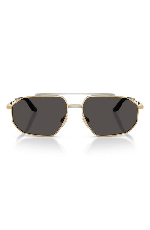 59mm Pilot Sunglasses