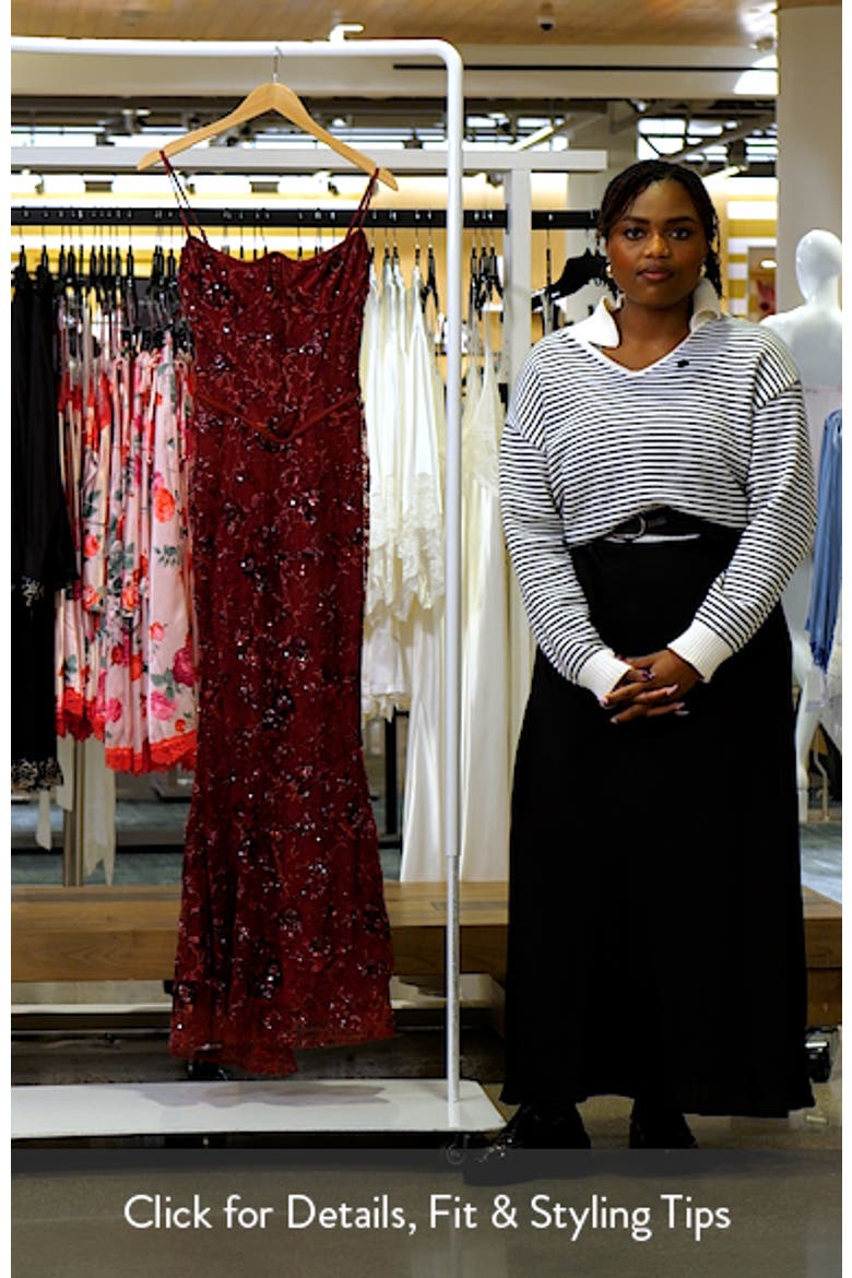 Naima Hand Beaded Gown video