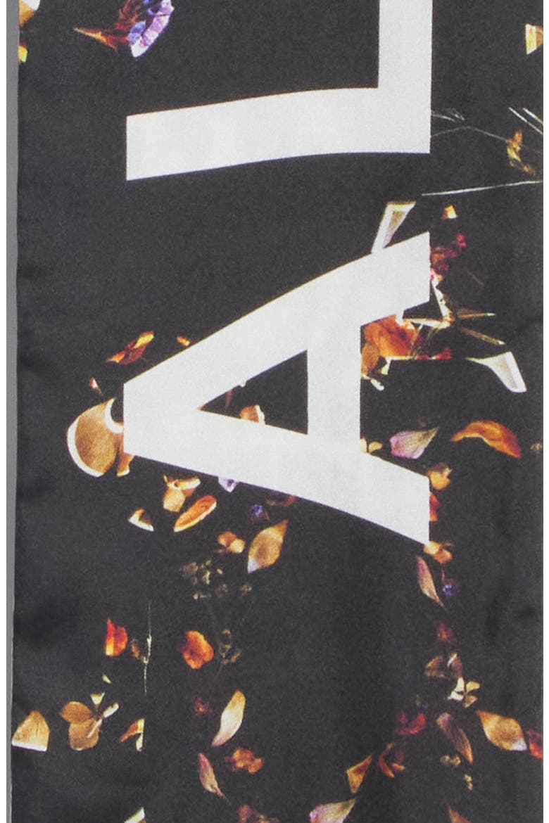 Kateri Silk Scarf, Alternate, color, BLACK