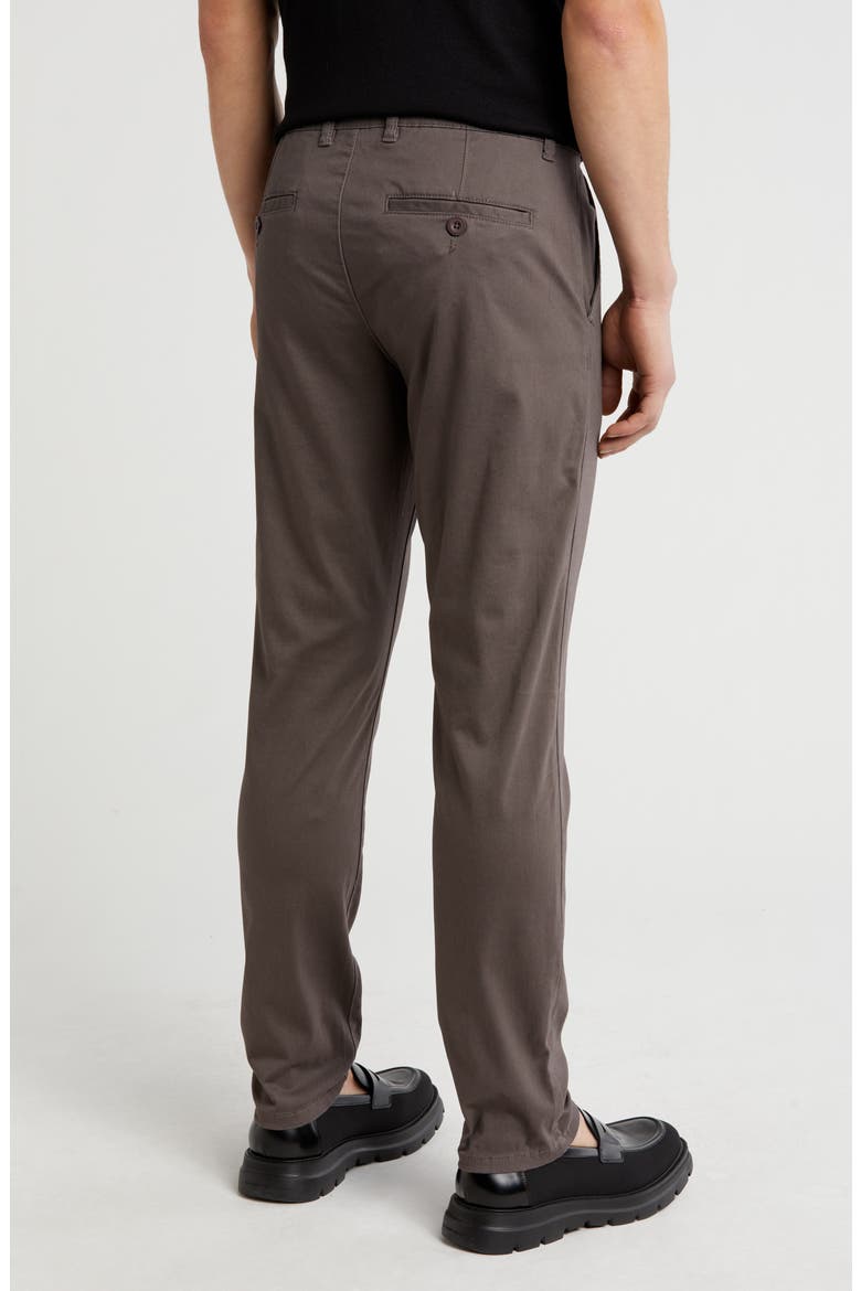 Slim Fit Stretch Chino Pants, Alternate, color, GREY