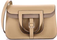 Pre-Owned Hermes Halzan Bag Verso Clemence 25