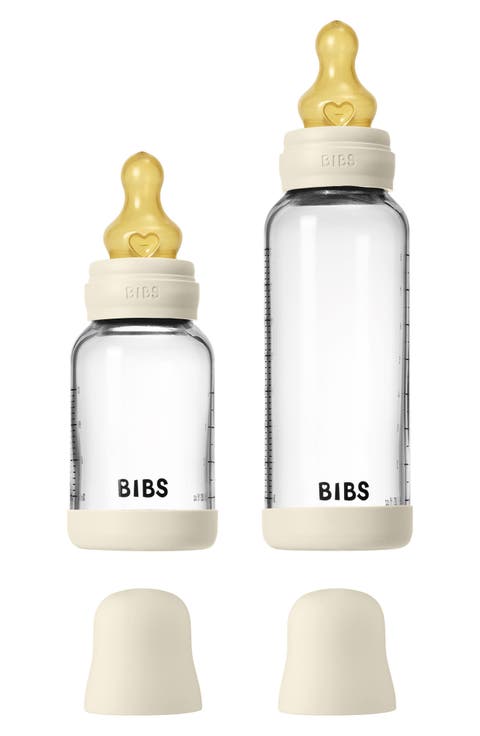 4 Oz & 8 Oz. Glass Bottle Set