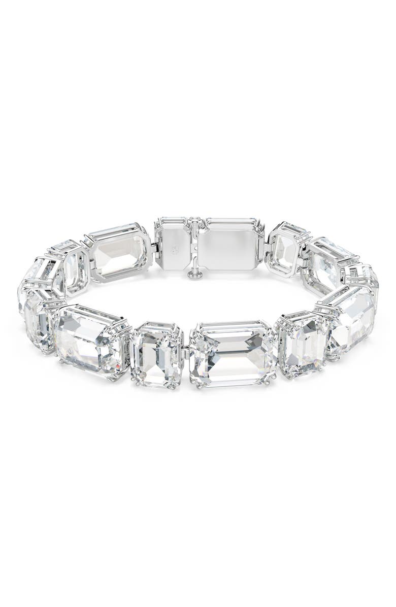 Swarovski Millenia Crystal Bracelet, Main, color, White