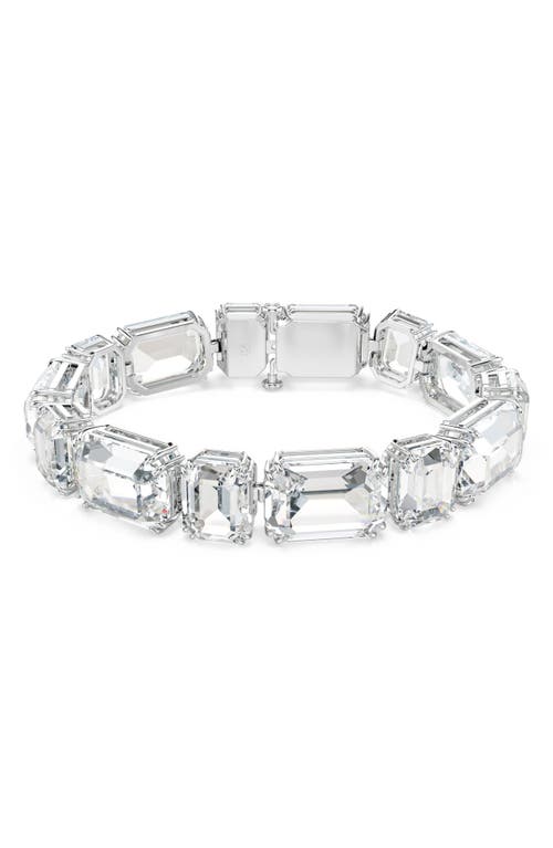 Swarovski Millenia Tennis Armband In White