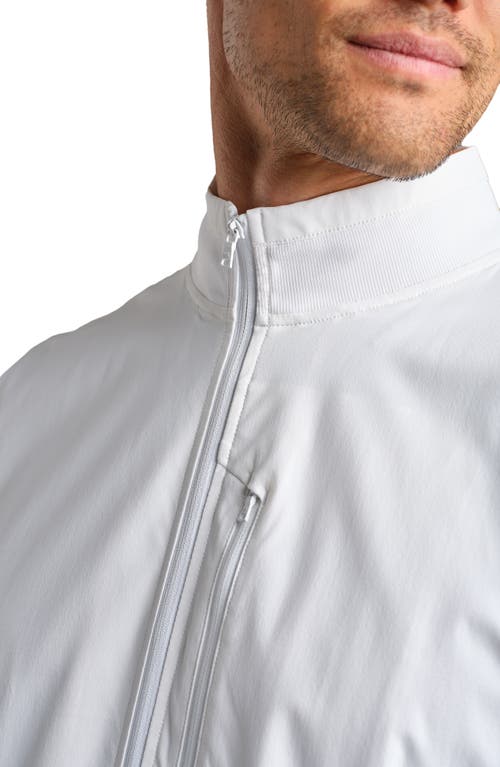 Rhone Top Flight Water Resistant Vest In Bright White