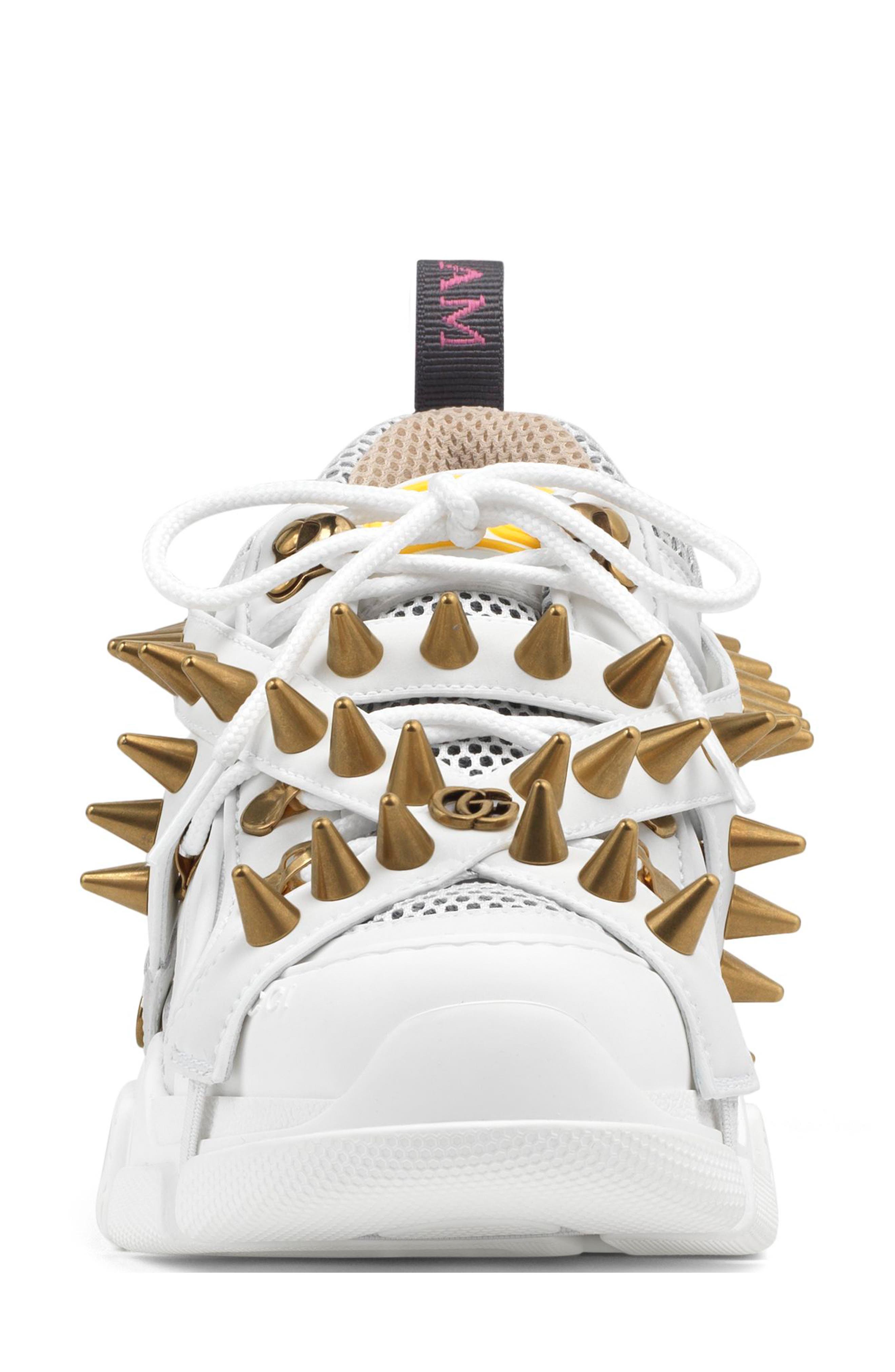 Gucci Flashtrek Spike Sneaker, Alternate, color, 