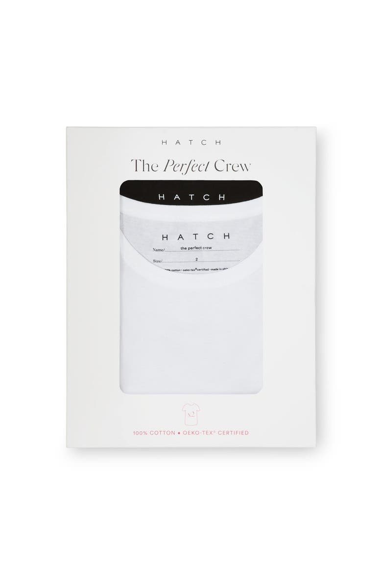 The Basic Crew Tee 2-Pack, Alternate, color, White-Black