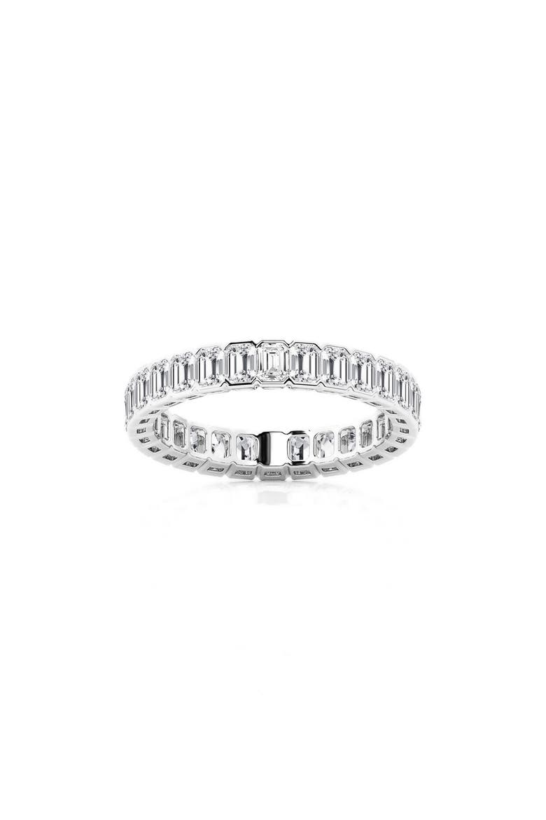 Badgley Mischka Collection Emerald Cut Lab Created Diamond Infinity ...