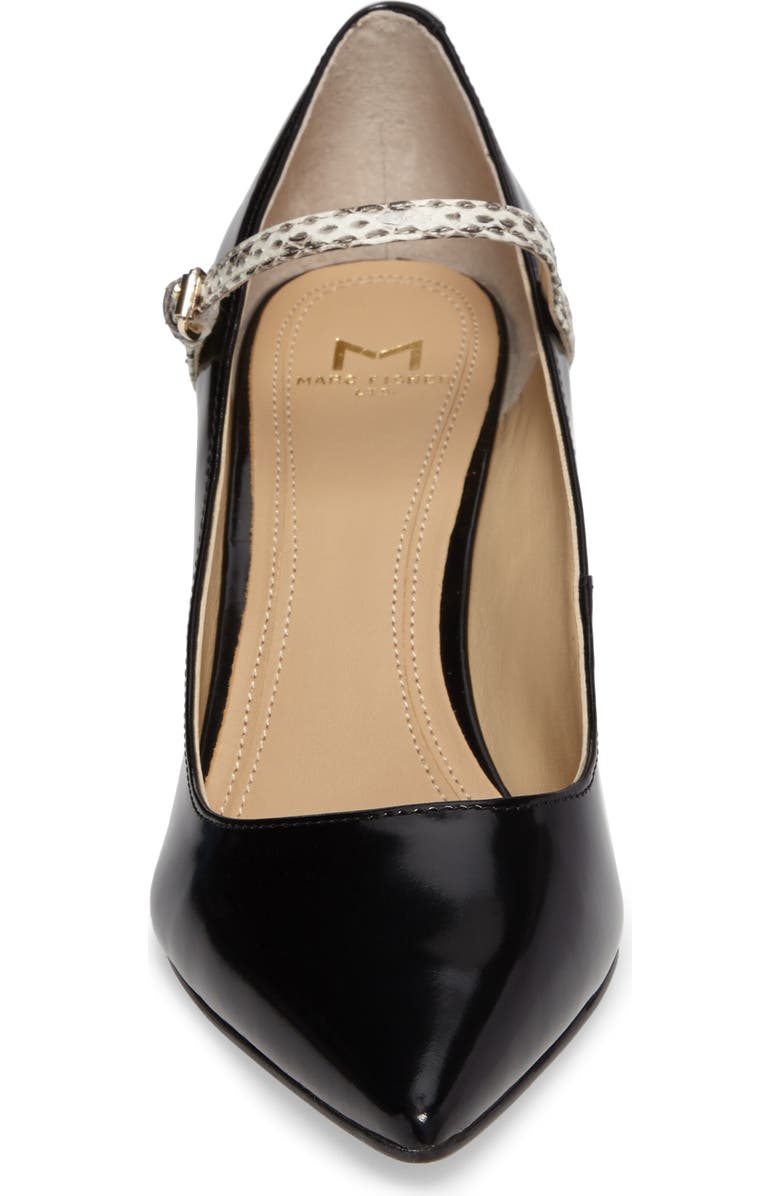 Marc Fisher LTD Zullys Snake Embossed Mary Jane Pump, Alternate, color,