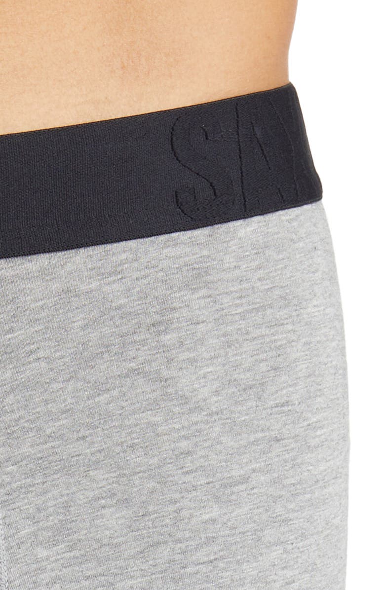 SAXX DropTemp<sup>®</sup> Cooling Cotton Boxer Briefs, Alternate, color, Dark Grey Heather