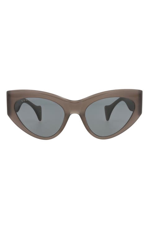 54mm Cat Eye Sunglasses