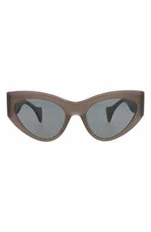 Gucci 54mm Cat Eye Sunglasses