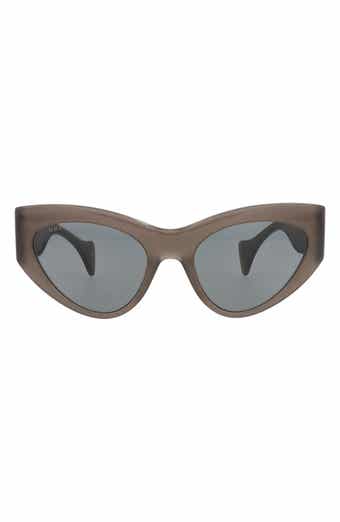 Gucci 54mm Cat Eye Sunglasses