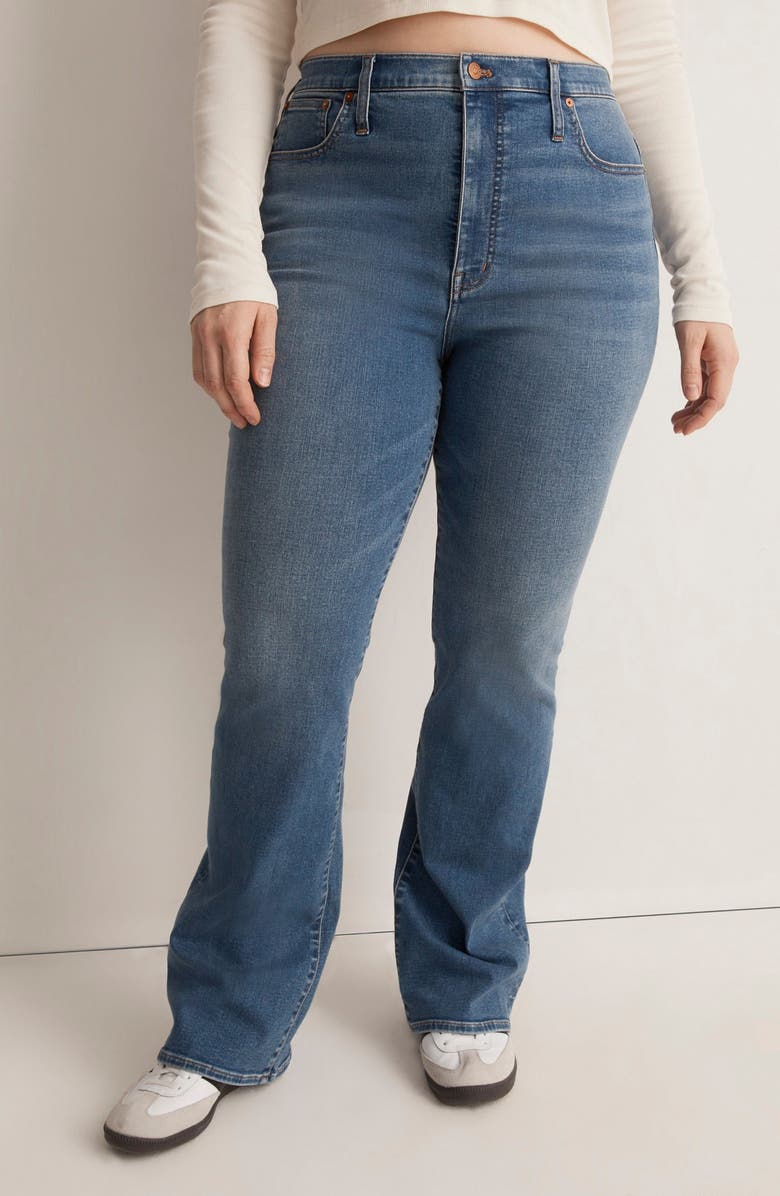 Madewell Skinny Flare Jeans, Alternate, color, 