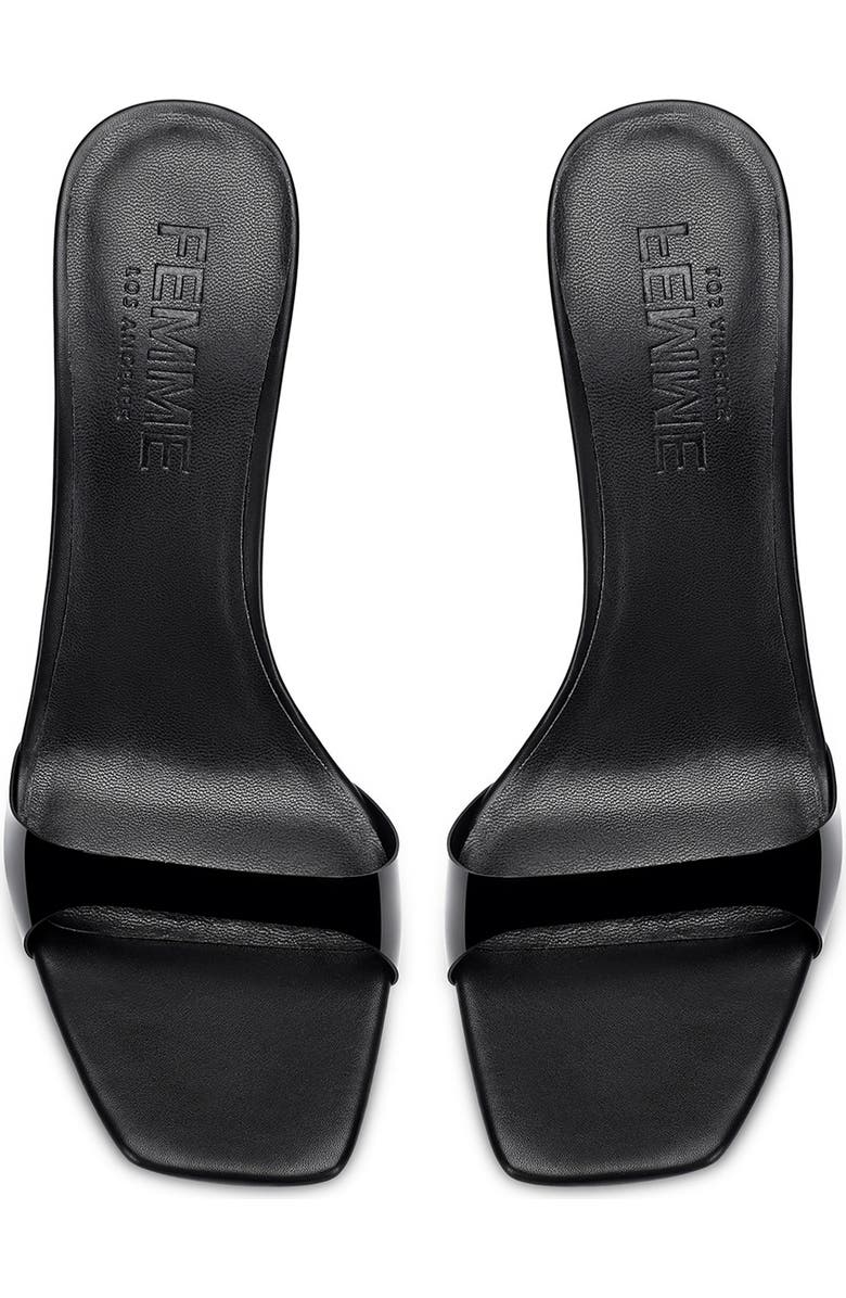 FEMME LA The Rue Slide Sandal, Alternate, color, Black