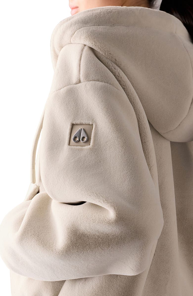 Moose Knuckles Eaton Bunny Reversible Faux Fur Hooded Jacket, Alternate, color, 