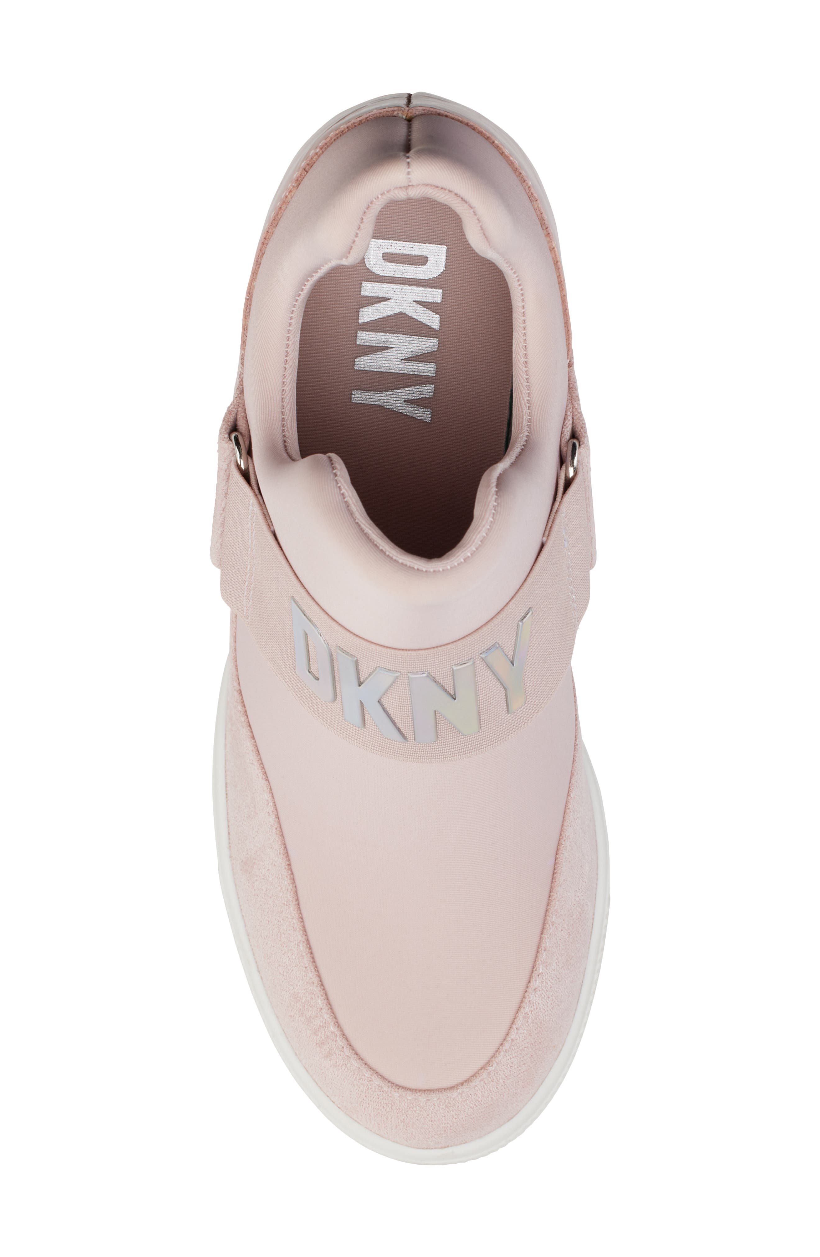 DKNY Cosmos Hidden Wedge Sneaker, Alternate, color, 