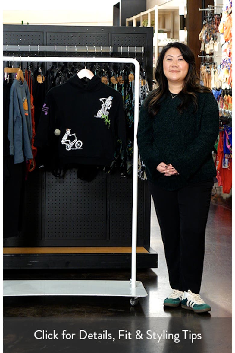 Kids' Skleton Biker Fleece Hoodie video