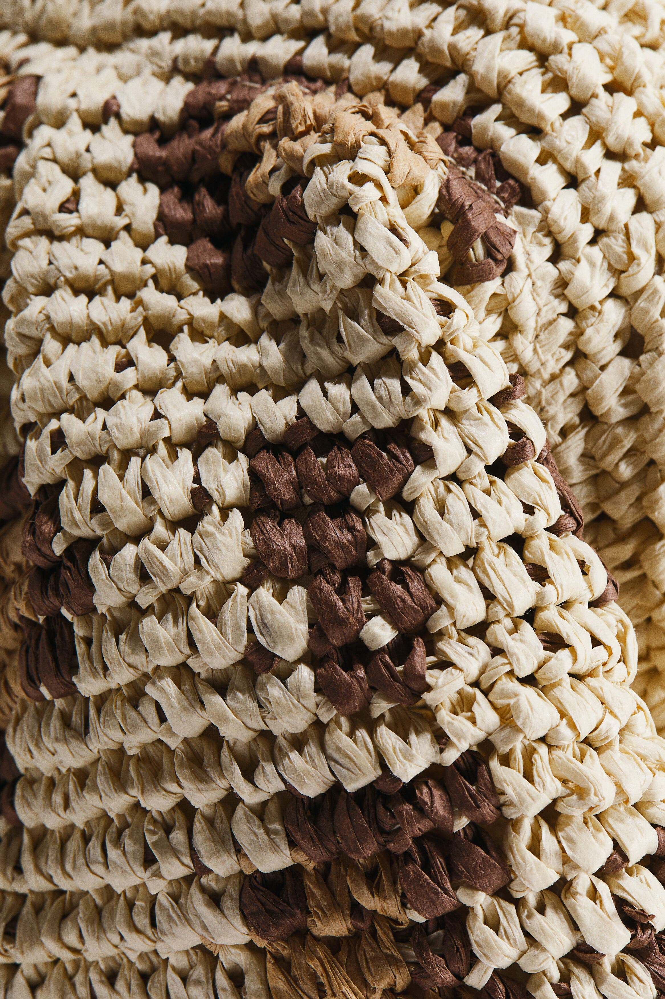 H&M Straw Clutch, Alternate, color, Beige/Leopard Print