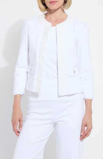 Lysse Arbor Embroidered Cotton Blend Jacket
