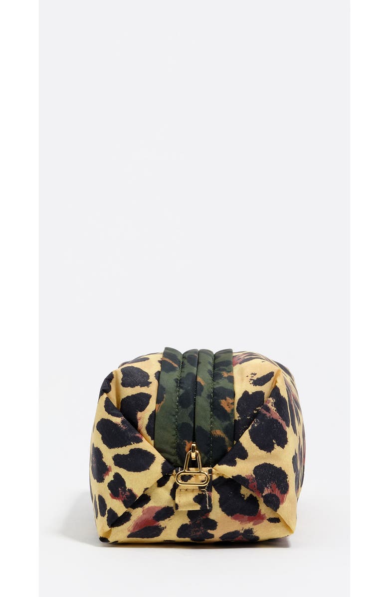 Bimba y Lola Leopard Print Make-Up Case, Alternate, color, Leopard Vanilla