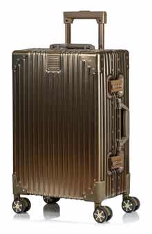 CHAMPS Aluminum Hardside Spinner Suitcase Carry-On