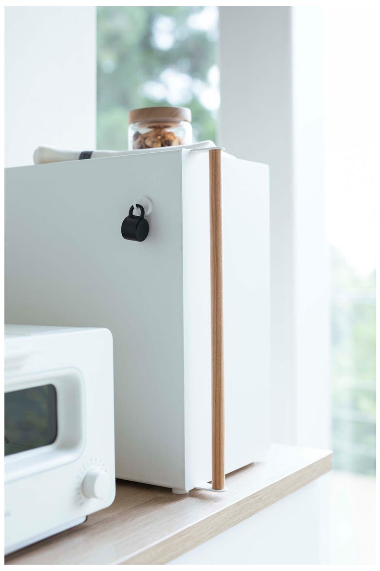 Vertical Bread Box, Alternate, color, WHITE