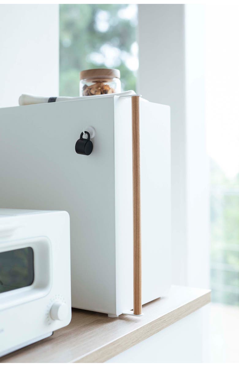 Yamazaki Vertical Bread Box, Alternate, color, White