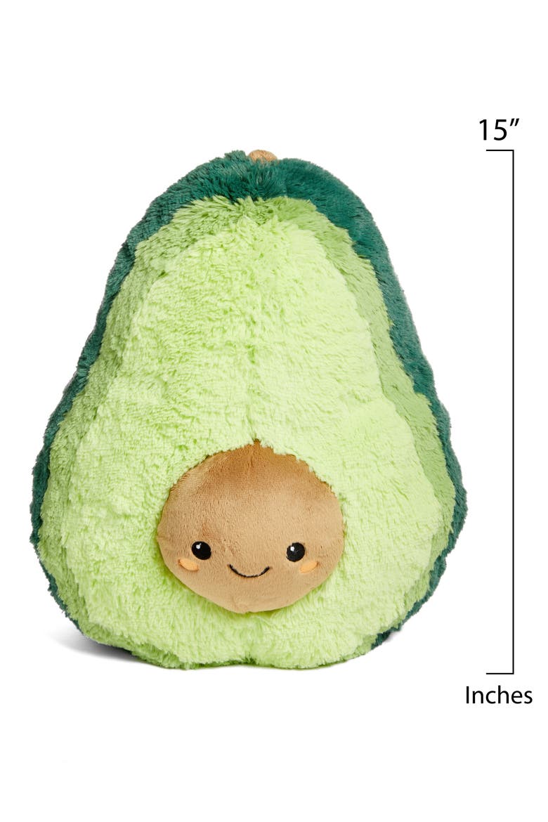 Avocado Stuffed Toy, Alternate, color, GREEN